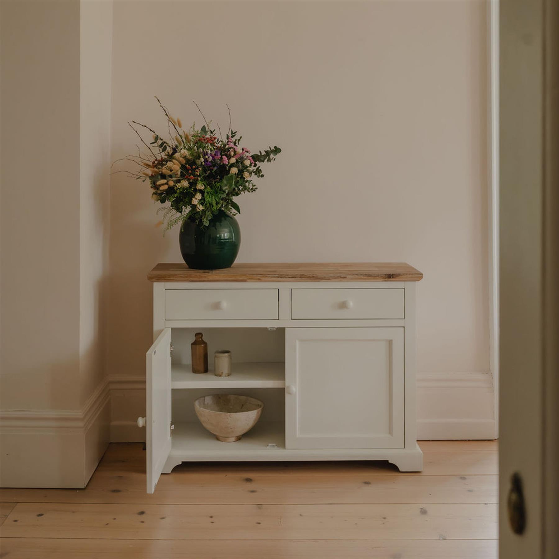 Kitchen Dining Furniture, White Breakfast Bar, Console Table, Sideboard FLORENCE - Picture 88 of 226