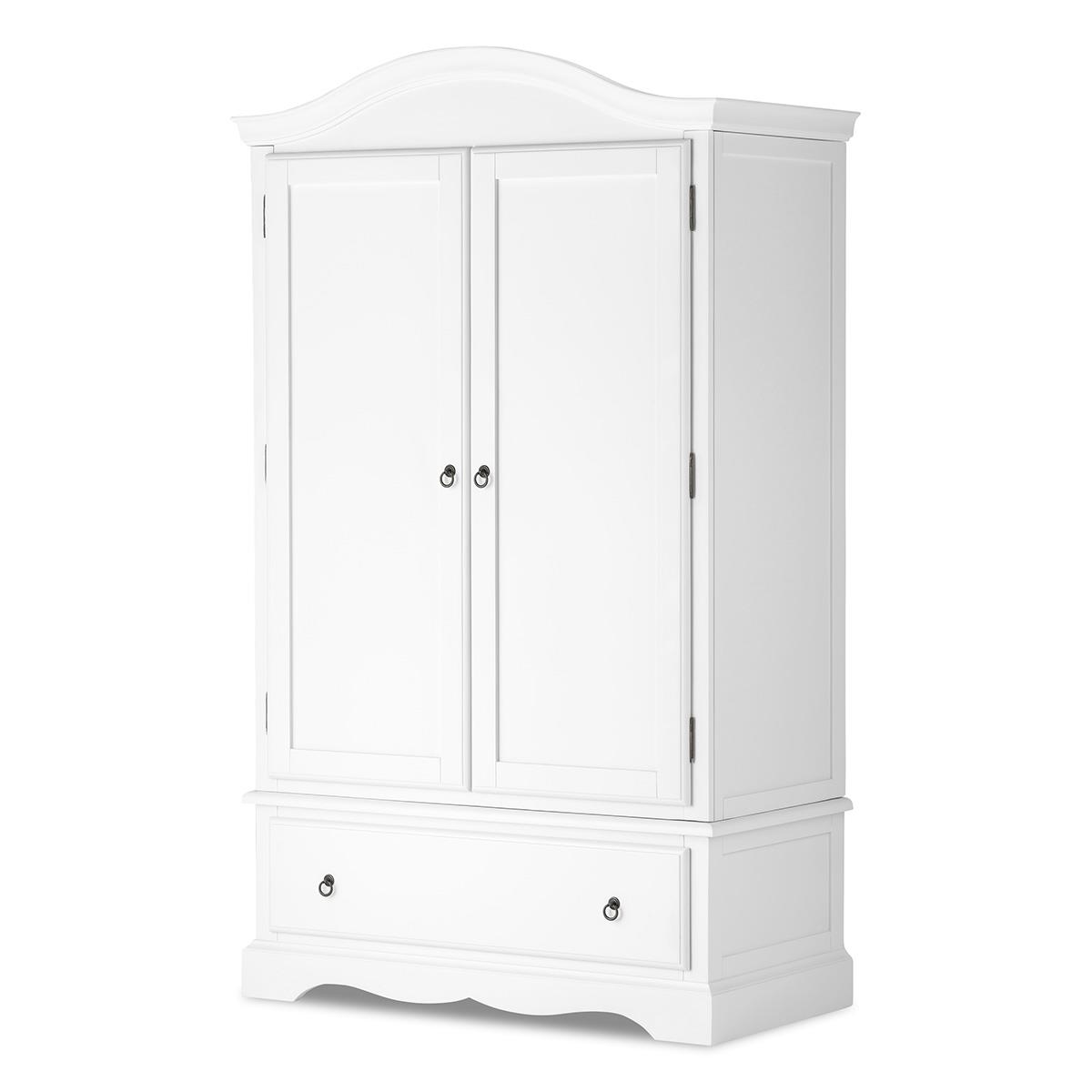 ROMANCE Double Wardrobe, Stunning white wardrobe with deep drawer QUALITY - Picture 7 of 10