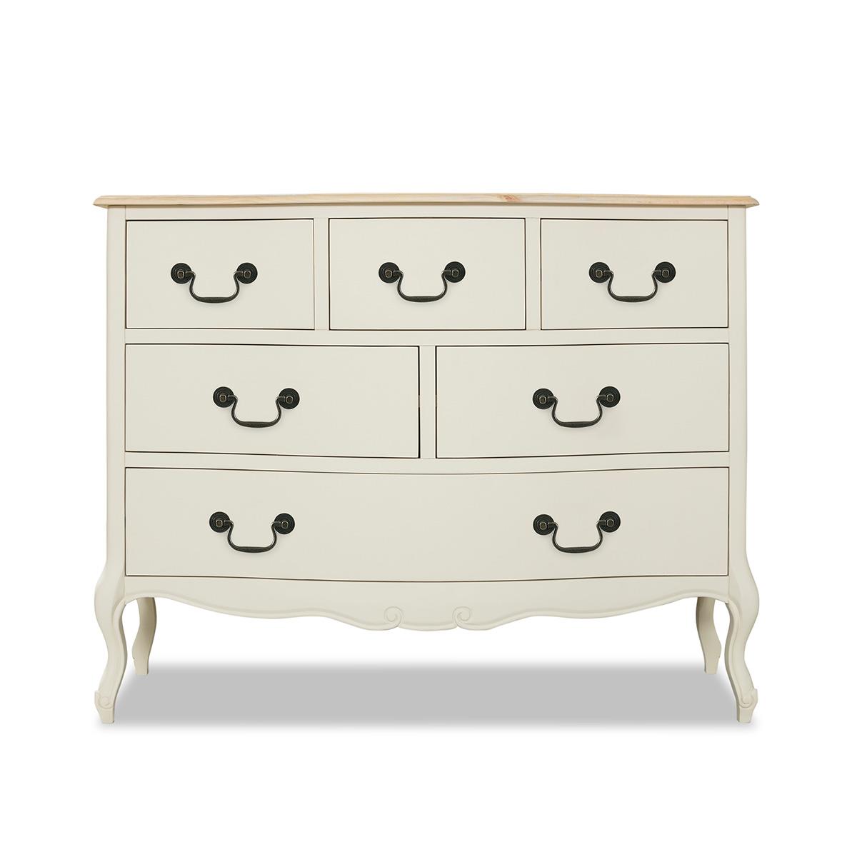 Shabby Chic Champagne Furniture, cream chest of drawers, dressing table, chests - Picture 34 of 139