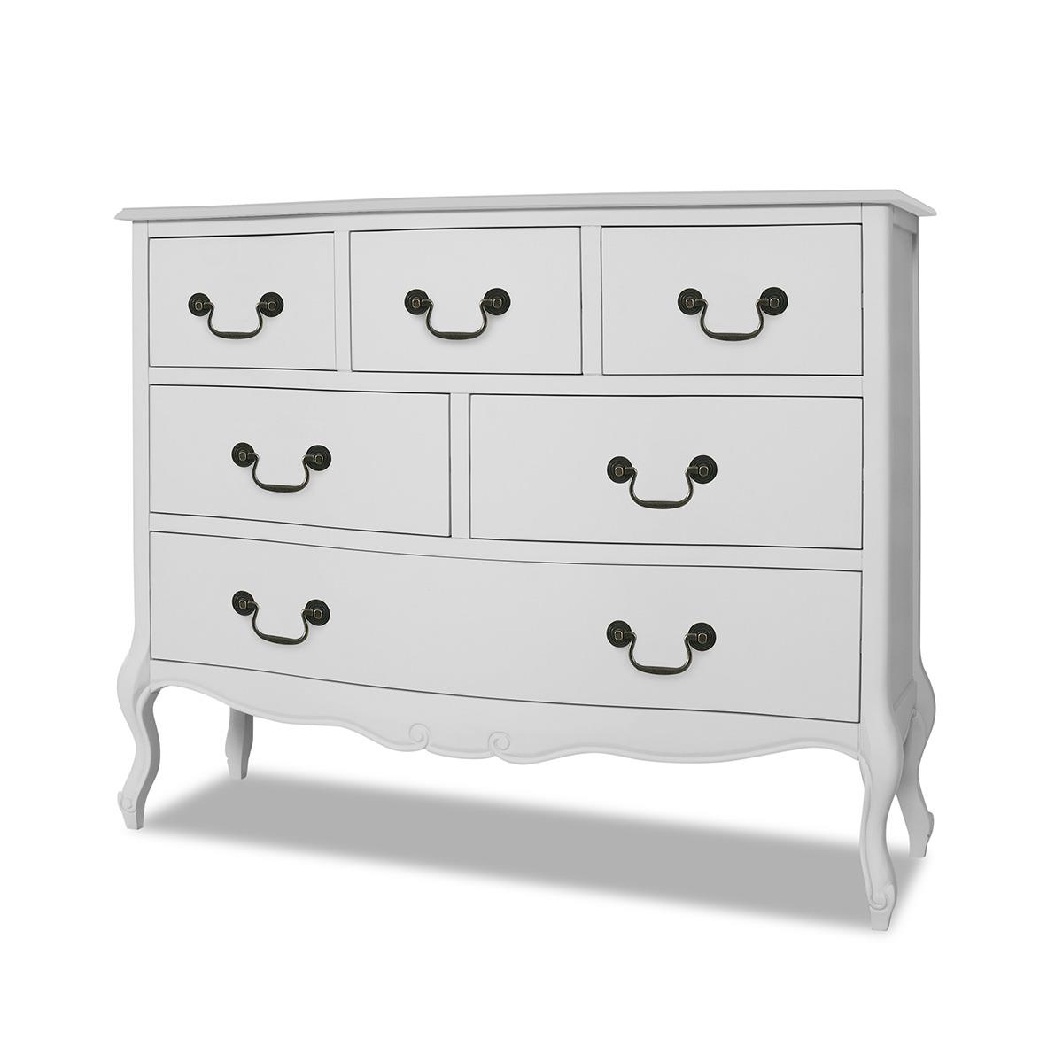 Shabby Chic White Bedroom Furniture, French Bed Bedside Table Chest Of Drawers - Picture 34 of 157