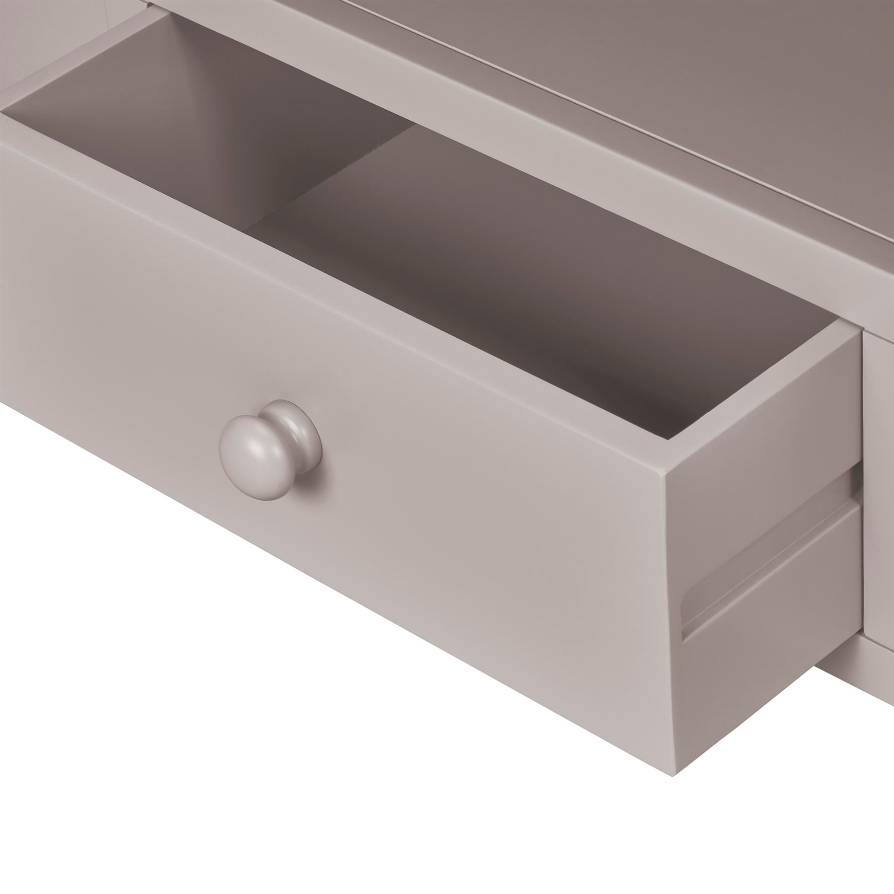 Florence Large TV Unit TV Stand with 3 Drawers and Shelf ,W145cm Fully Assembled - Picture 41 of 57