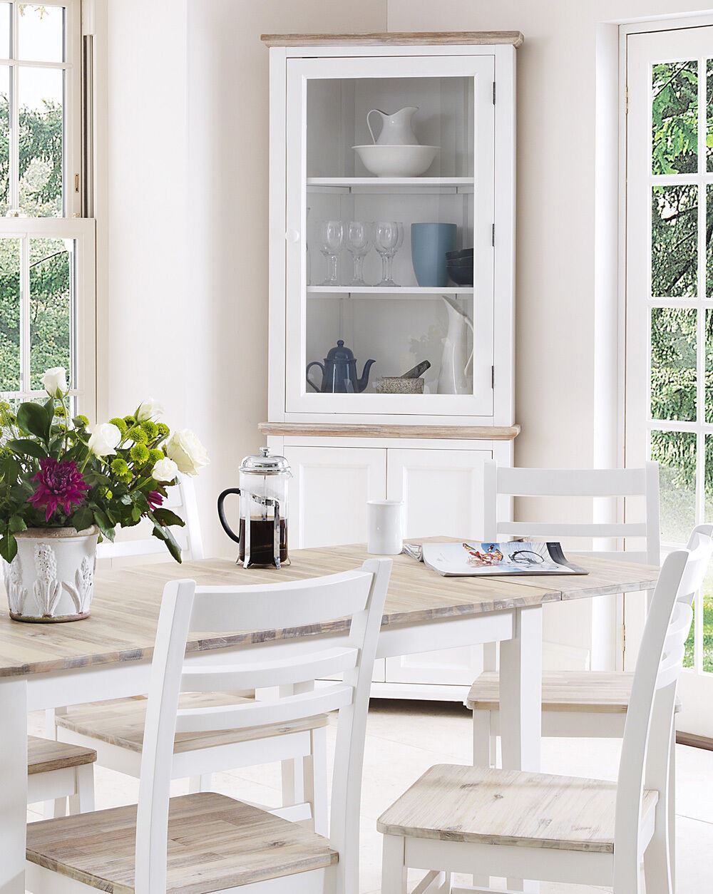 Kitchen Dining Furniture, White Breakfast Bar, Console Table, Sideboard FLORENCE - Picture 81 of 226