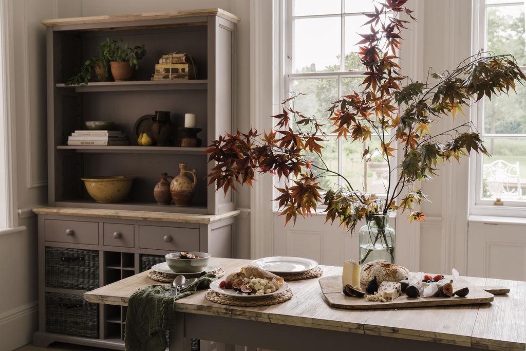 Kitchen Dining Furniture Grey Console Table Breakfast Bar Sideboard StoolFLORENC - Picture 46 of 178