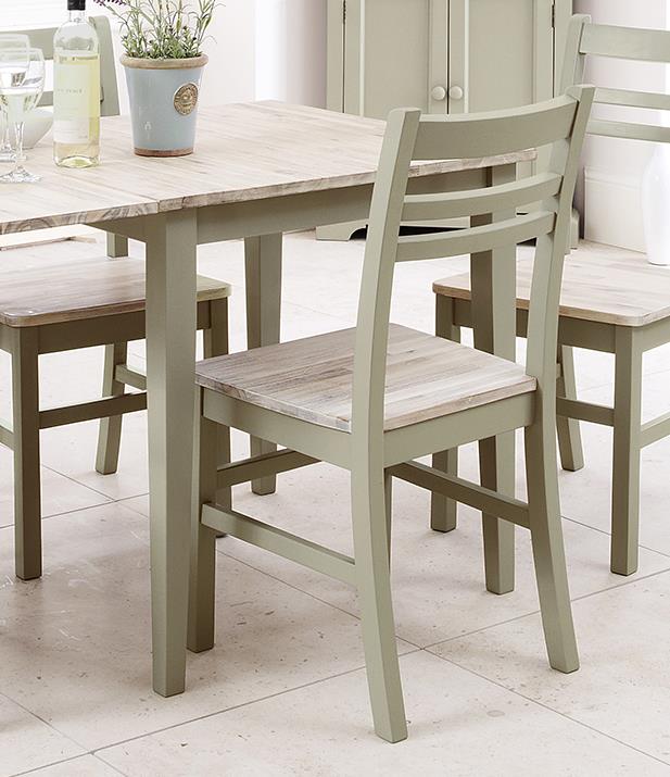 Florence Country Chair. Wooden Kitchen Dining Chair, Acacia Wood Seat QUALITY - Picture 16 of 34