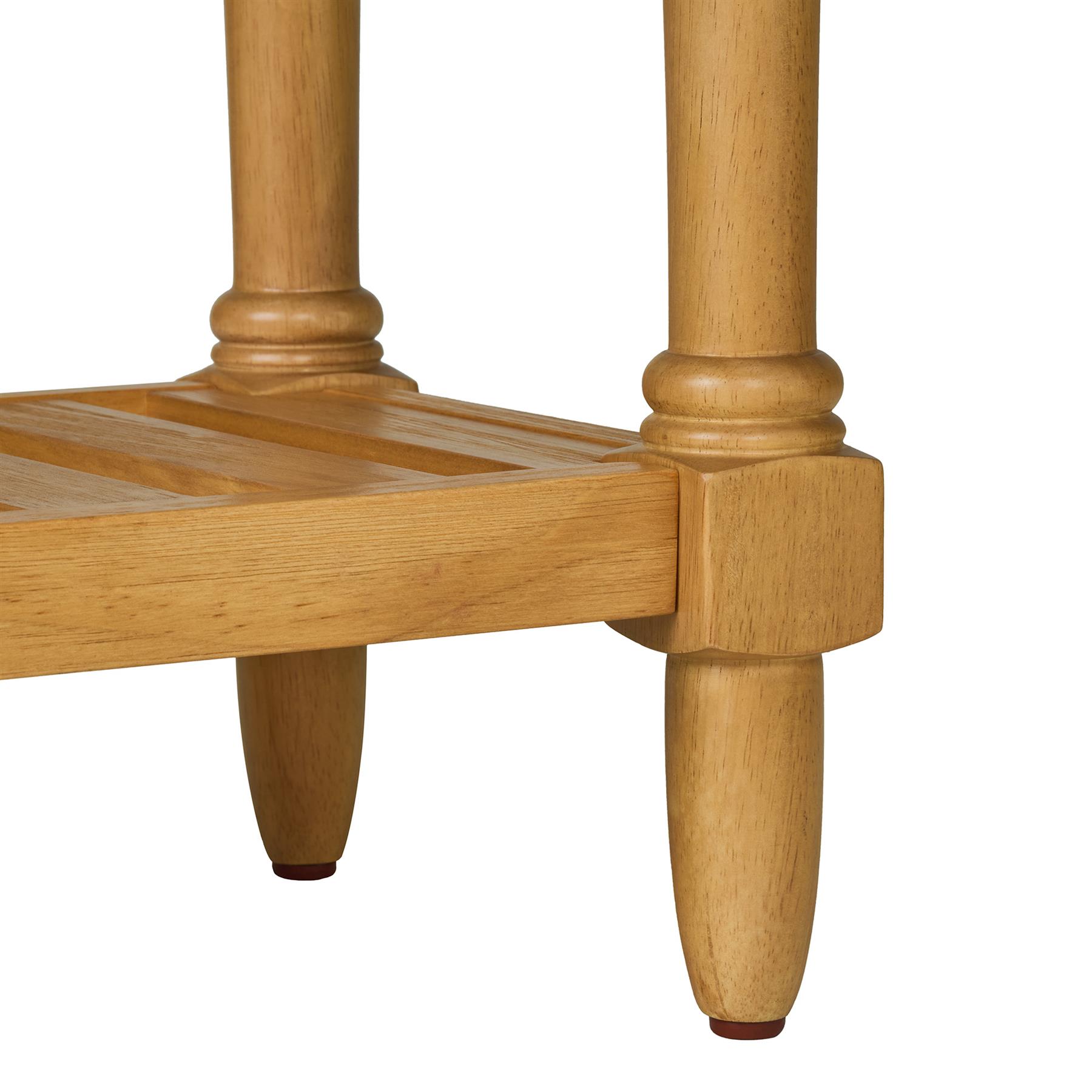 Blenheim Console Table, Oak Hallway Entryway Table, 2 Sizes QUALITY - Picture 24 of 25