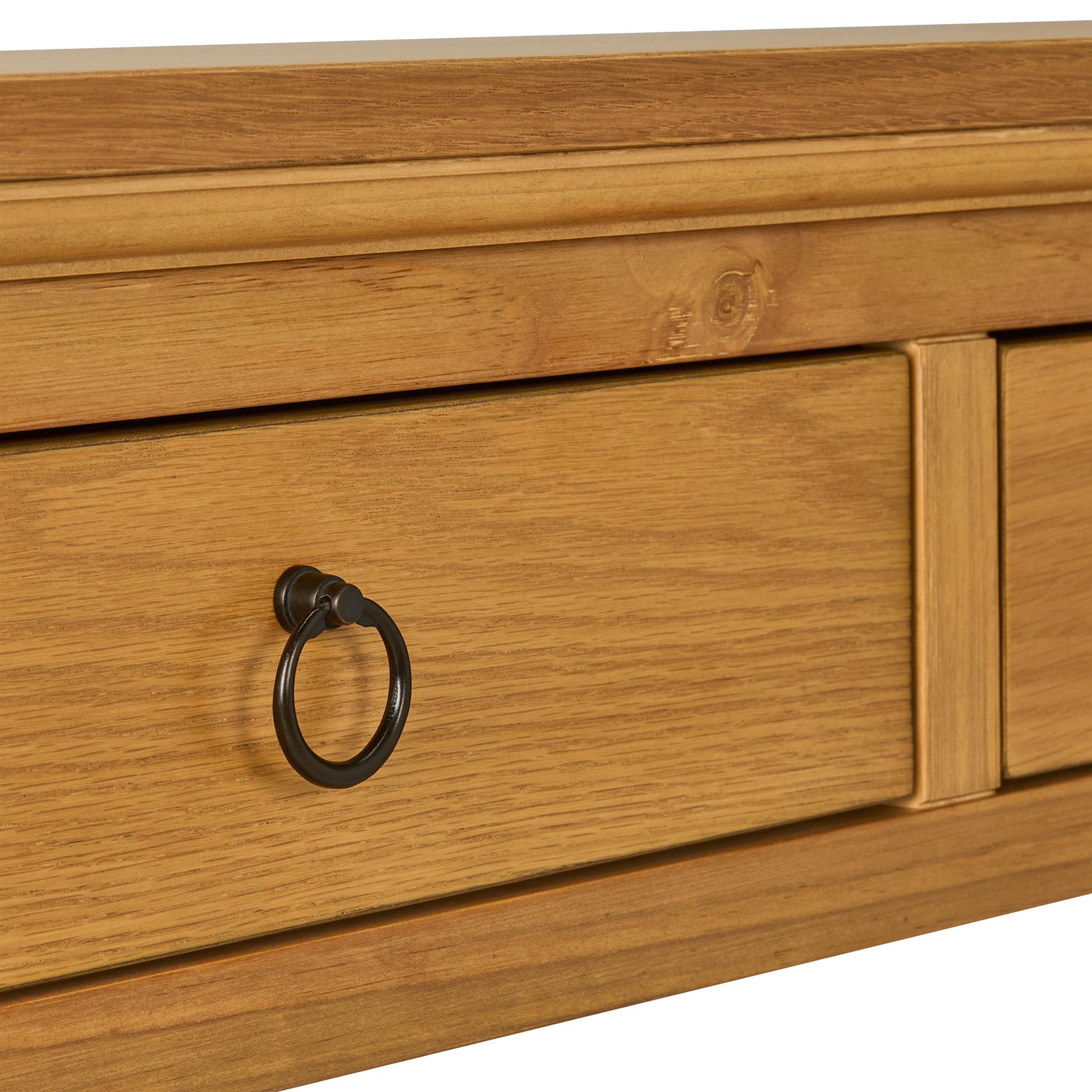 Blenheim Console Table, Oak Hallway Entryway Table, 2 Sizes QUALITY - Picture 12 of 25
