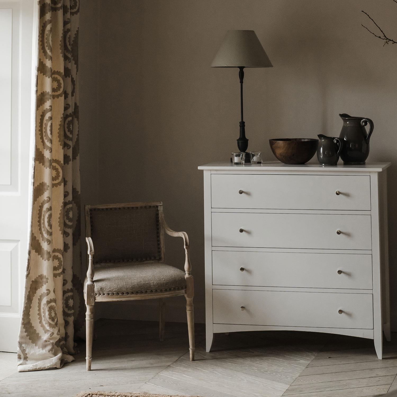 White Bedroom Furniture Bedside Table Chest of Drawers Bed EDWARD HOPPER Quality - Picture 24 of 88