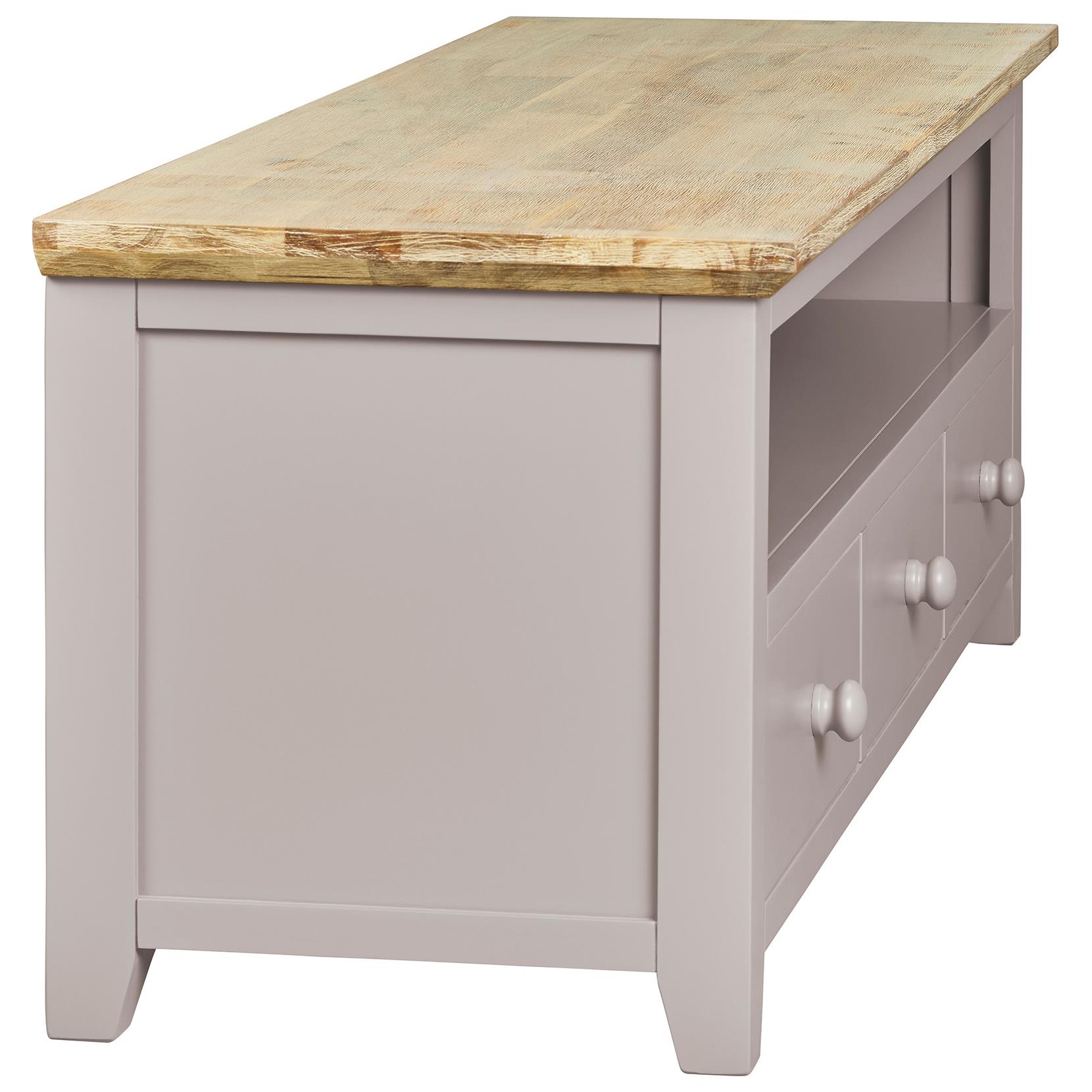 Florence Large TV Unit TV Stand with 3 Drawers and Shelf ,W145cm Fully Assembled - Picture 37 of 57