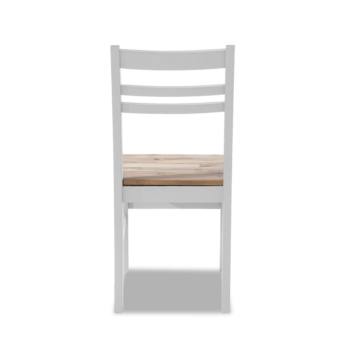 Florence Country Chair. Wooden Kitchen Dining Chair, Acacia Wood Seat QUALITY - Picture 33 of 34