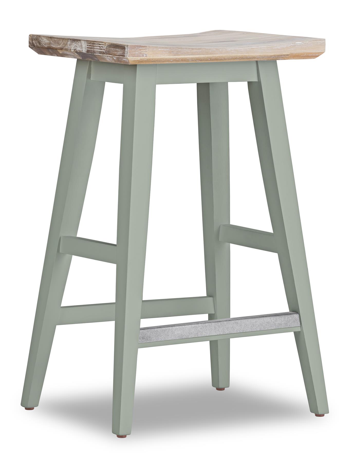 Florence Bar Stool.Elegant stool with large wooden seat and foot rest. QUALITY - Picture 27 of 29