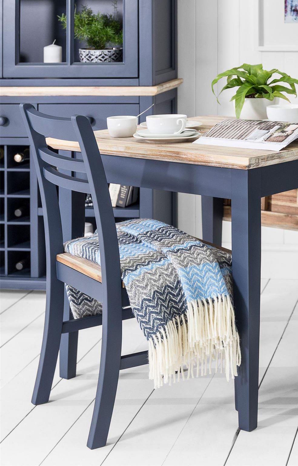 Florence Country Chair. Wooden Kitchen Dining Chair, Acacia Wood Seat QUALITY - Picture 9 of 34