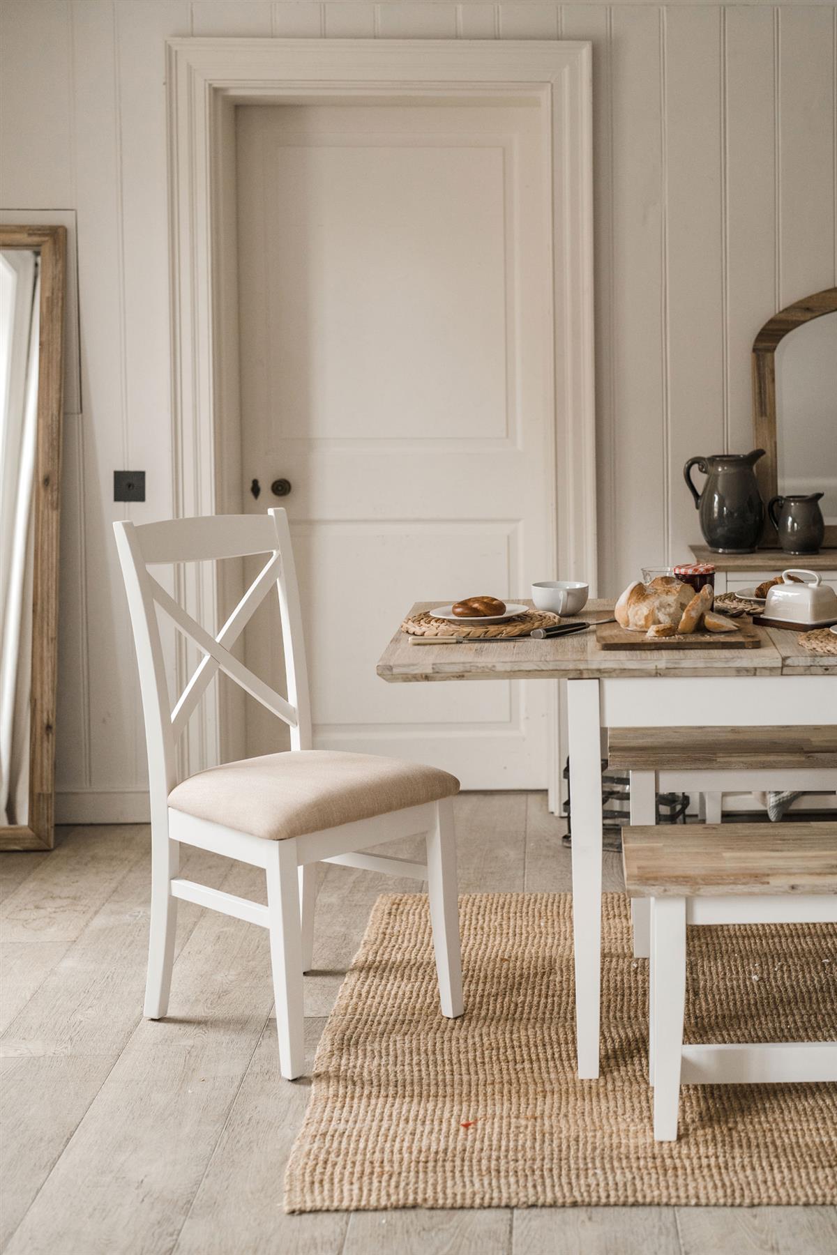 Kitchen Dining Furniture, White Breakfast Bar, Console Table, Sideboard FLORENCE - Picture 185 of 226