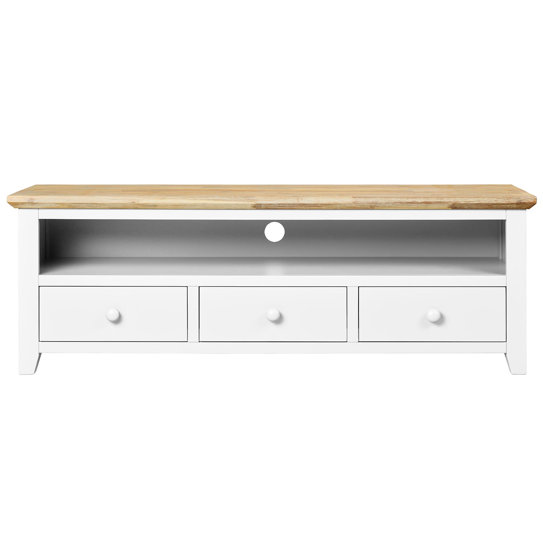 Florence Large TV Unit TV Stand with 3 Drawers and Shelf ,W145cm Fully Assembled - Picture 47 of 57