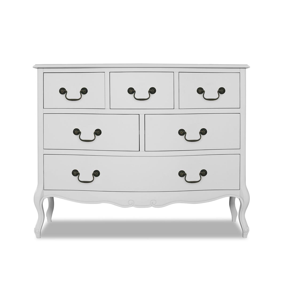 Shabby Chic White Bedroom Furniture, French Bed Bedside Table Chest Of Drawers - Picture 33 of 157