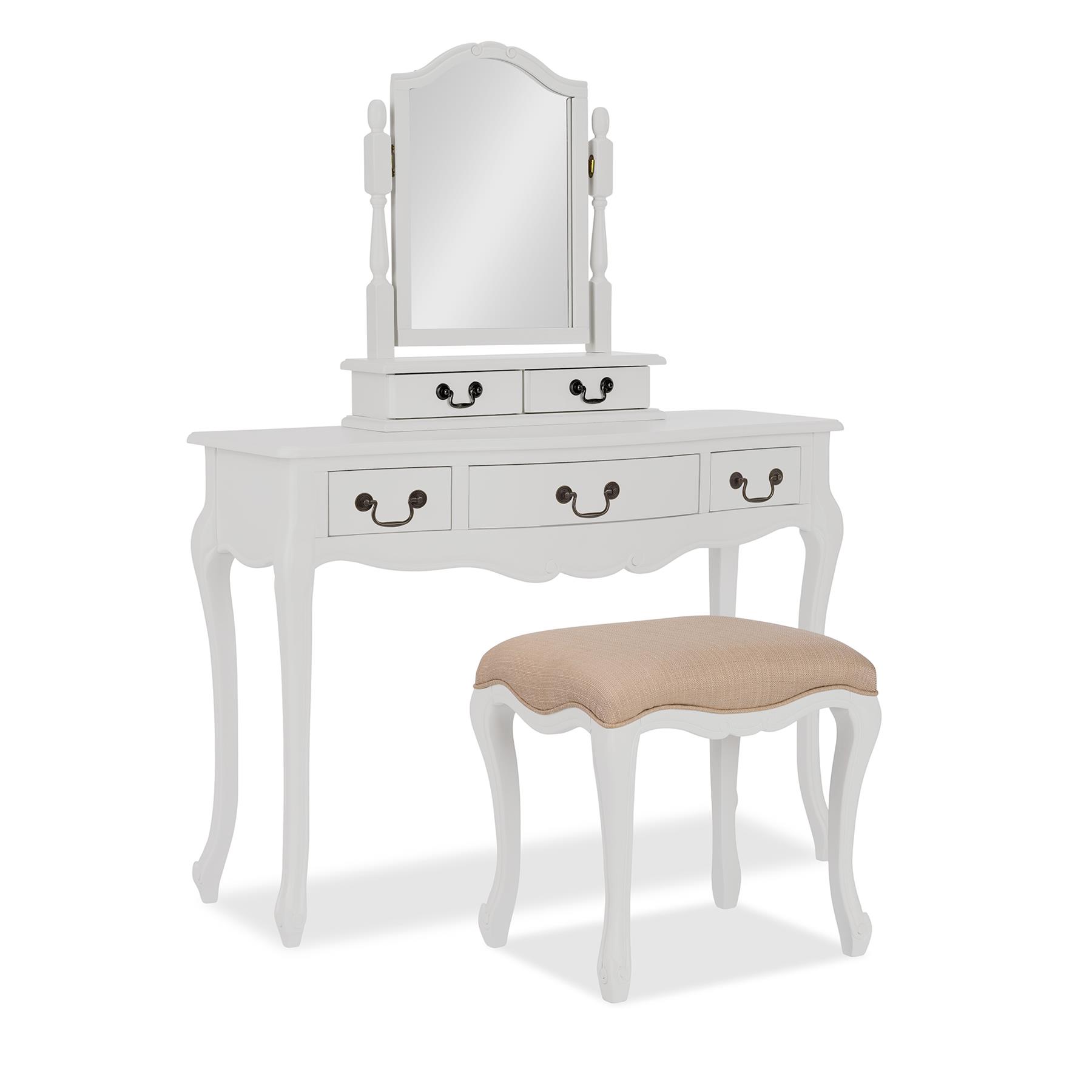 Shabby Chic White Bedroom Furniture, French Bed Bedside Table Chest Of Drawers - Picture 49 of 157