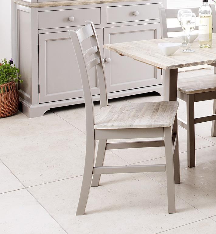Florence Country Chair. Wooden Kitchen Dining Chair, Acacia Wood Seat QUALITY - Picture 21 of 34