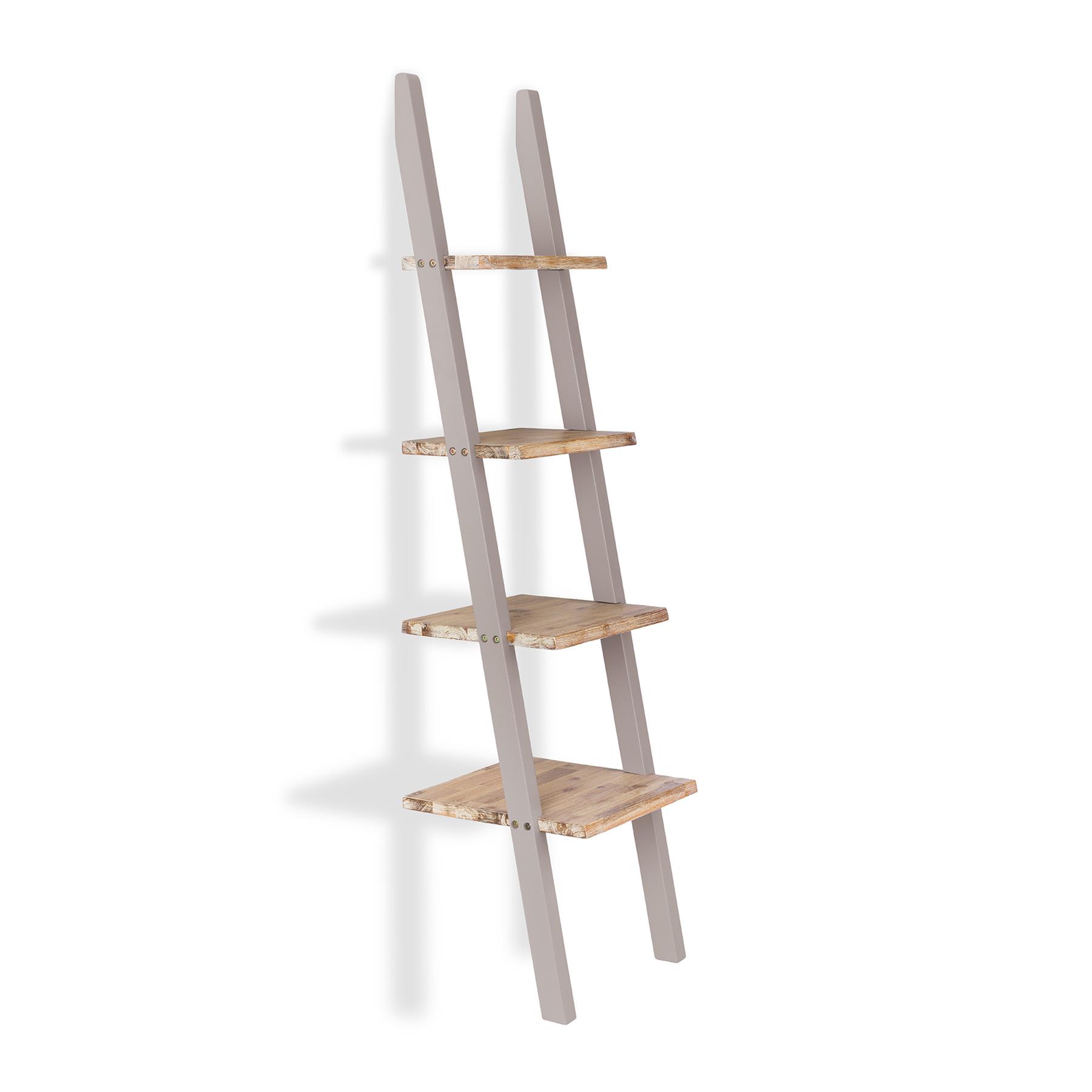 Florence Ladder Shelf Bookshelf Rack Lean up Display Storage Shelving Stand - Picture 18 of 26