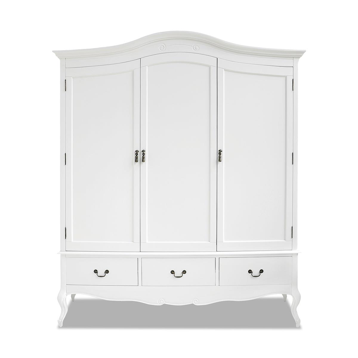 Shabby Chic White Bedroom Furniture, French Bed Bedside Table Chest Of Drawers - Picture 68 of 157