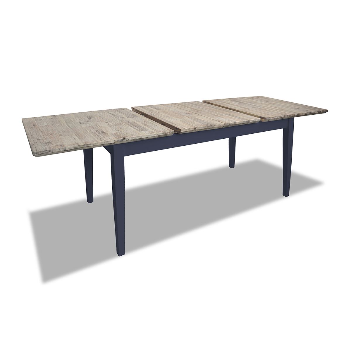 Extending Dining Table +4 Chairs Rectangular Center Extension FLORENCE furniture - Picture 132 of 152