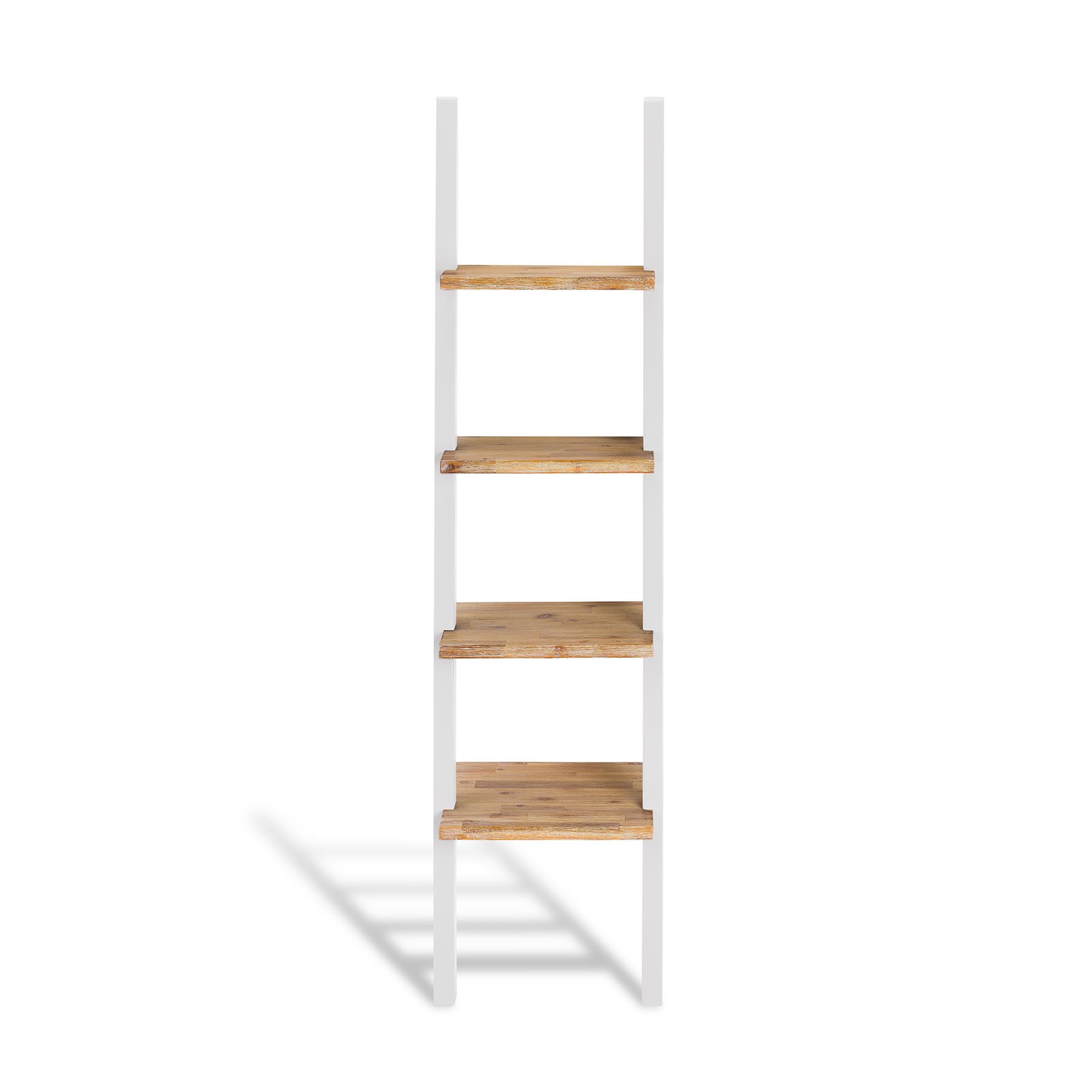 Florence Ladder Shelf Bookshelf Rack Lean up Display Storage Shelving Stand - Picture 25 of 26