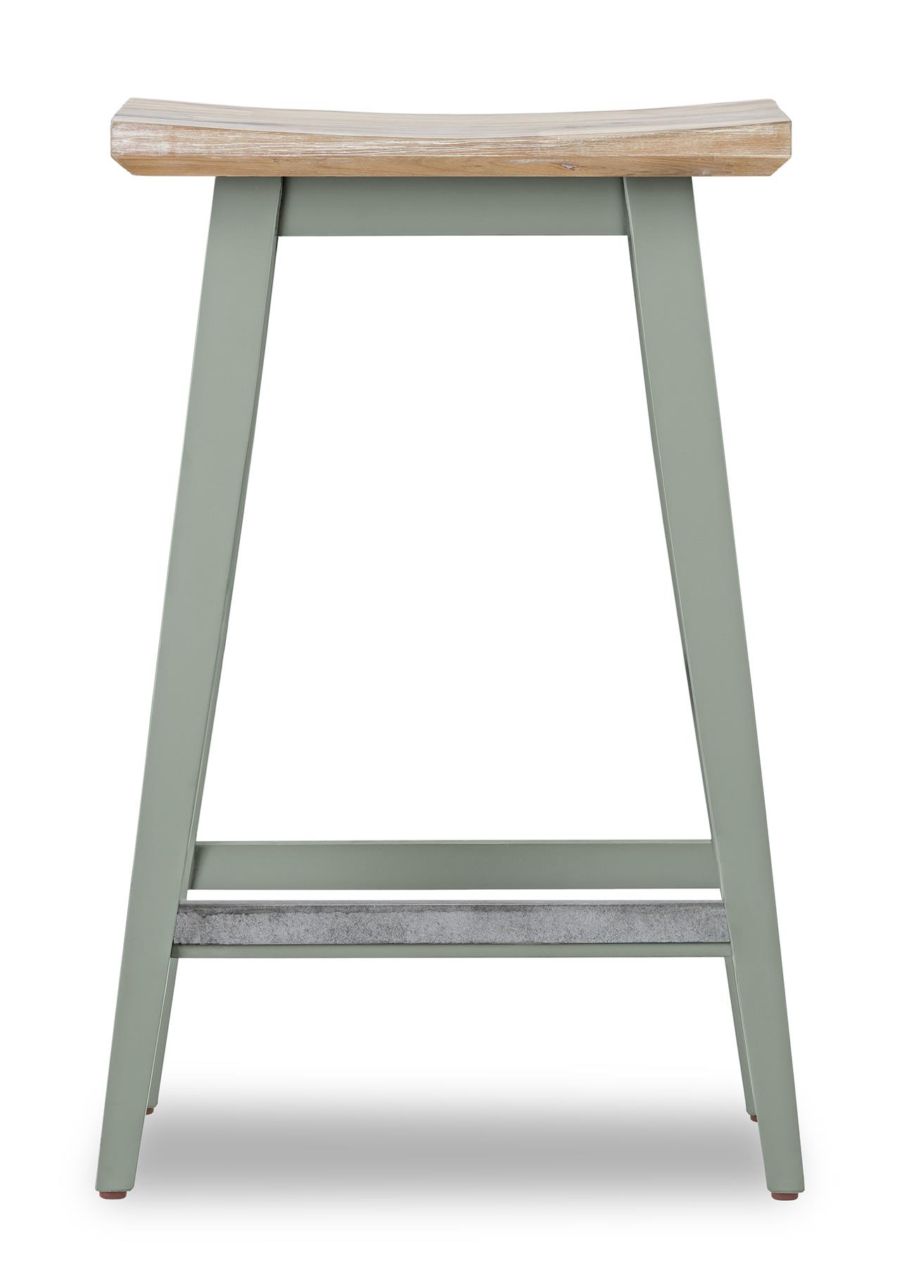 Florence Bar Stool.Elegant stool with large wooden seat and foot rest. QUALITY - Picture 28 of 29