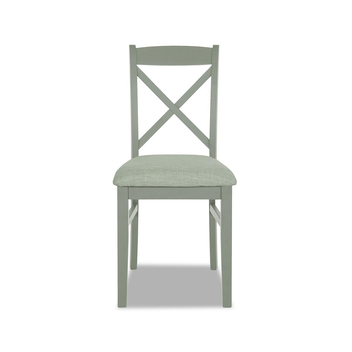 Pedestal table and 4 upholstered chairs. Kitchen Dining Set. Florence