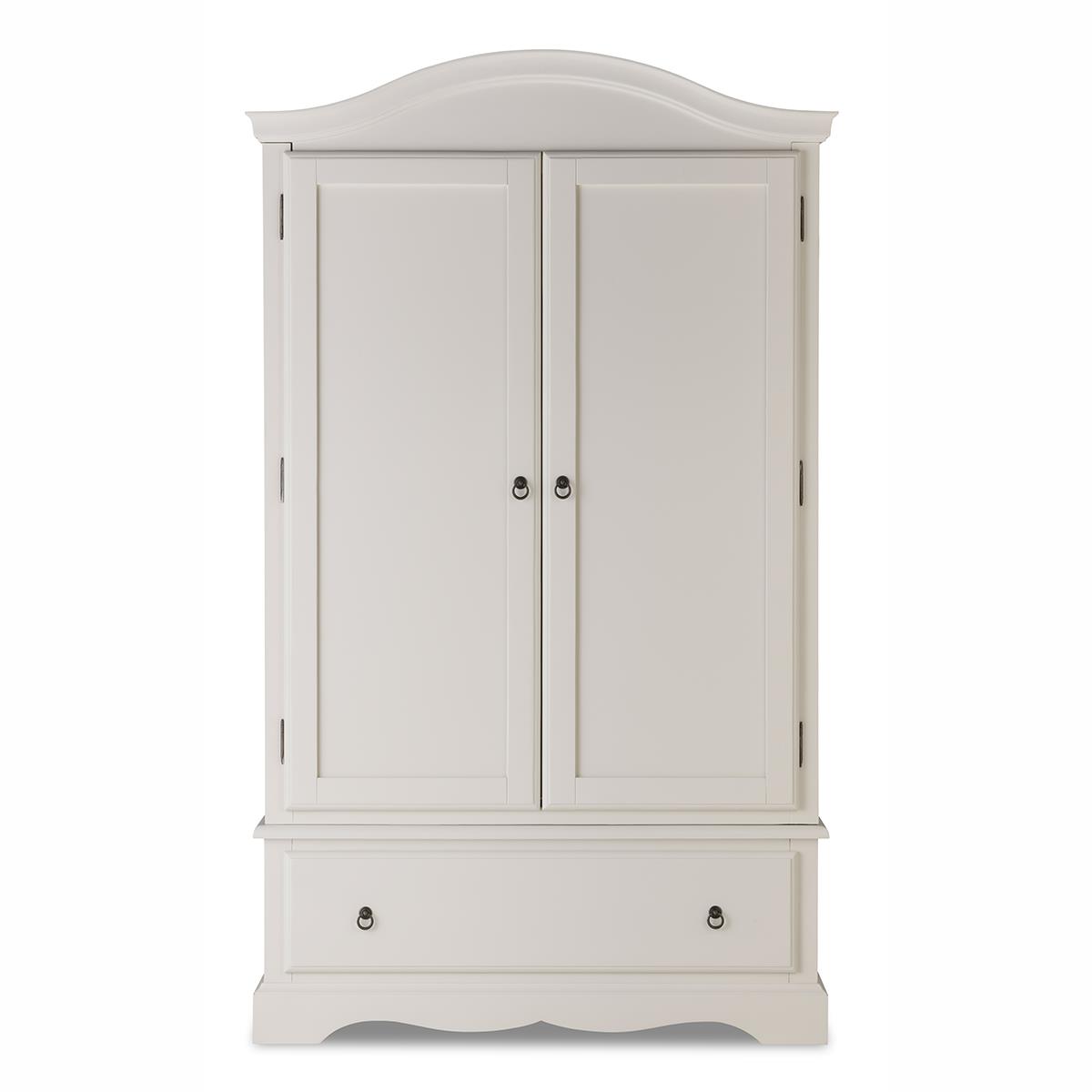 ROMANCE Double Wardrobe, Stunning white wardrobe with deep drawer QUALITY - Picture 5 of 10