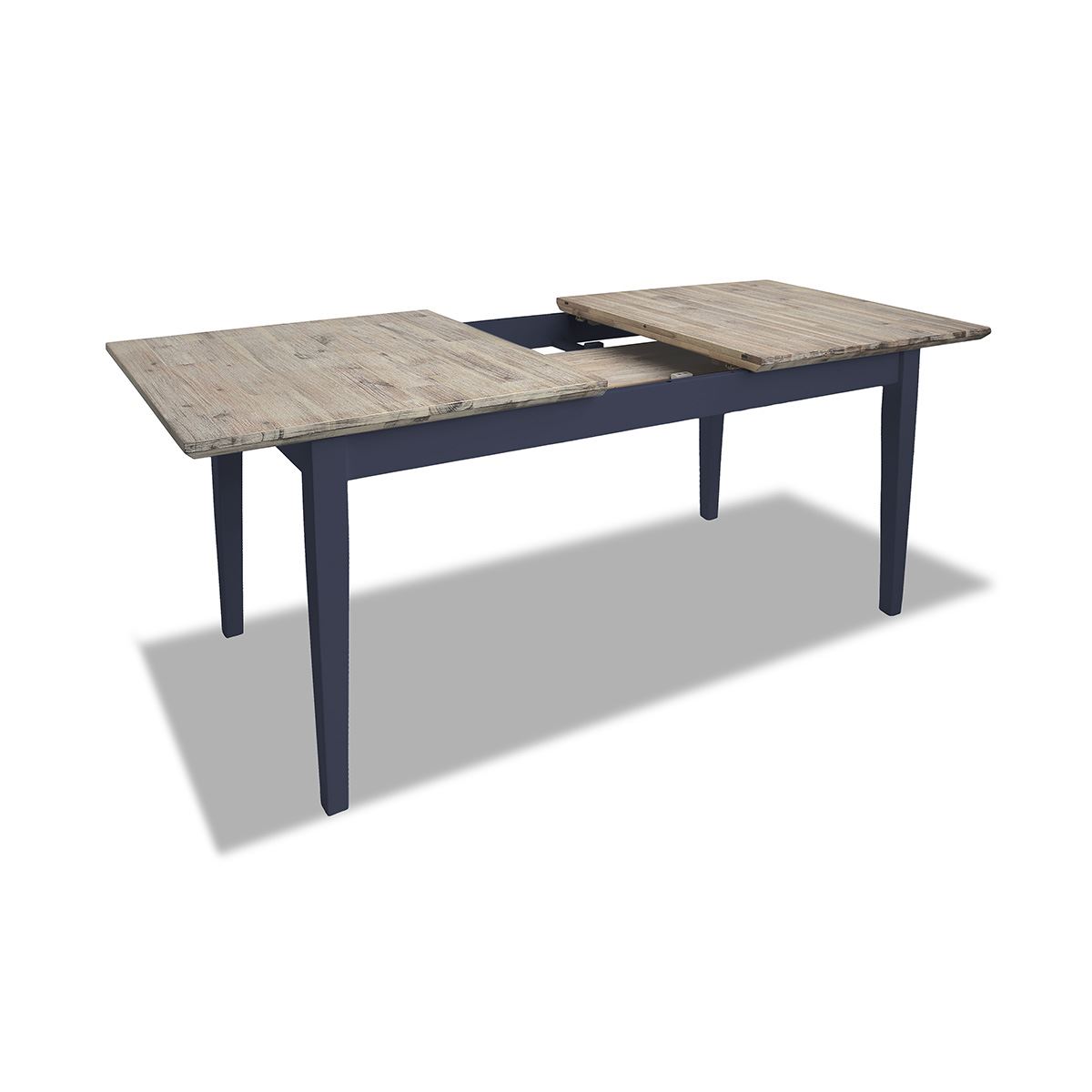 Extending Dining Table +4 Chairs Rectangular Center Extension FLORENCE furniture - Picture 131 of 152