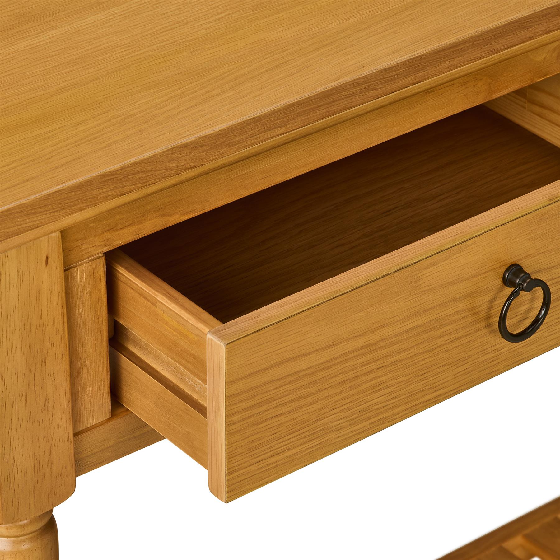 Blenheim Console Table, Oak Hallway Entryway Table, 2 Sizes QUALITY - Picture 8 of 25