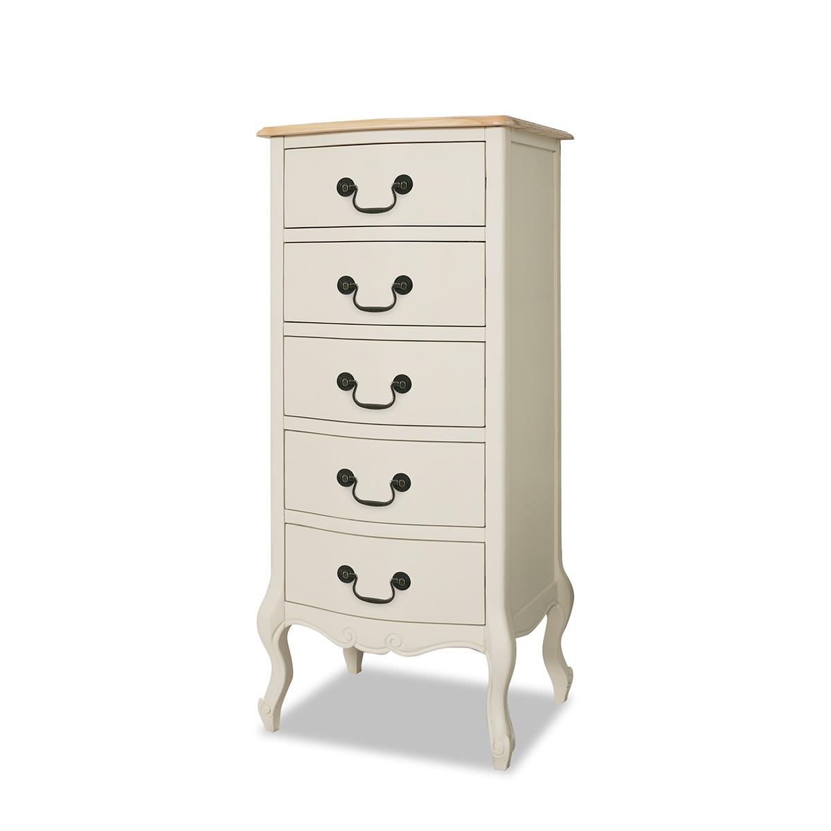 Shabby Chic Champagne Furniture, cream chest of drawers, dressing table, chests - Picture 20 of 139