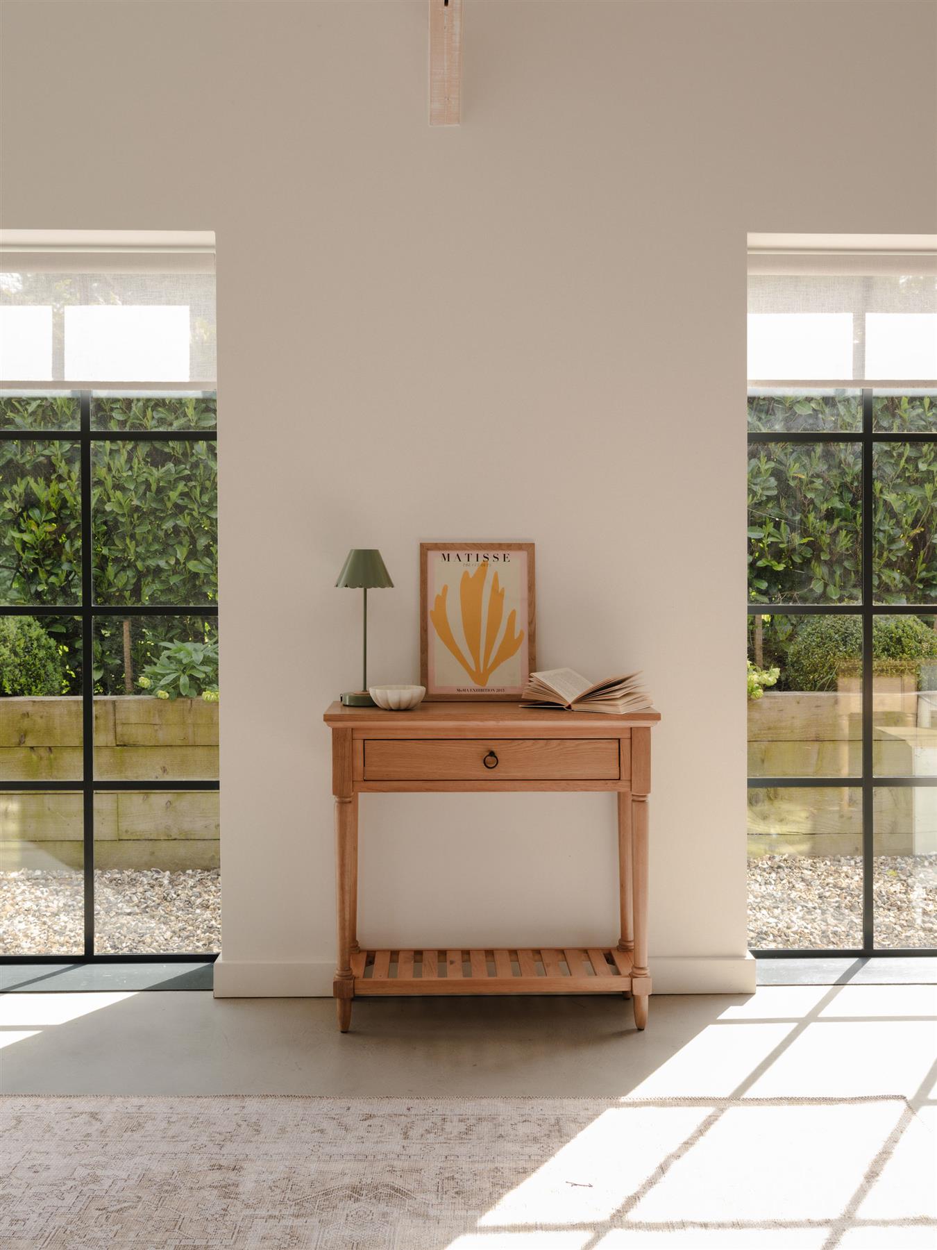 Blenheim Console Table, Oak Hallway Entryway Table, 2 Sizes QUALITY - Picture 14 of 25
