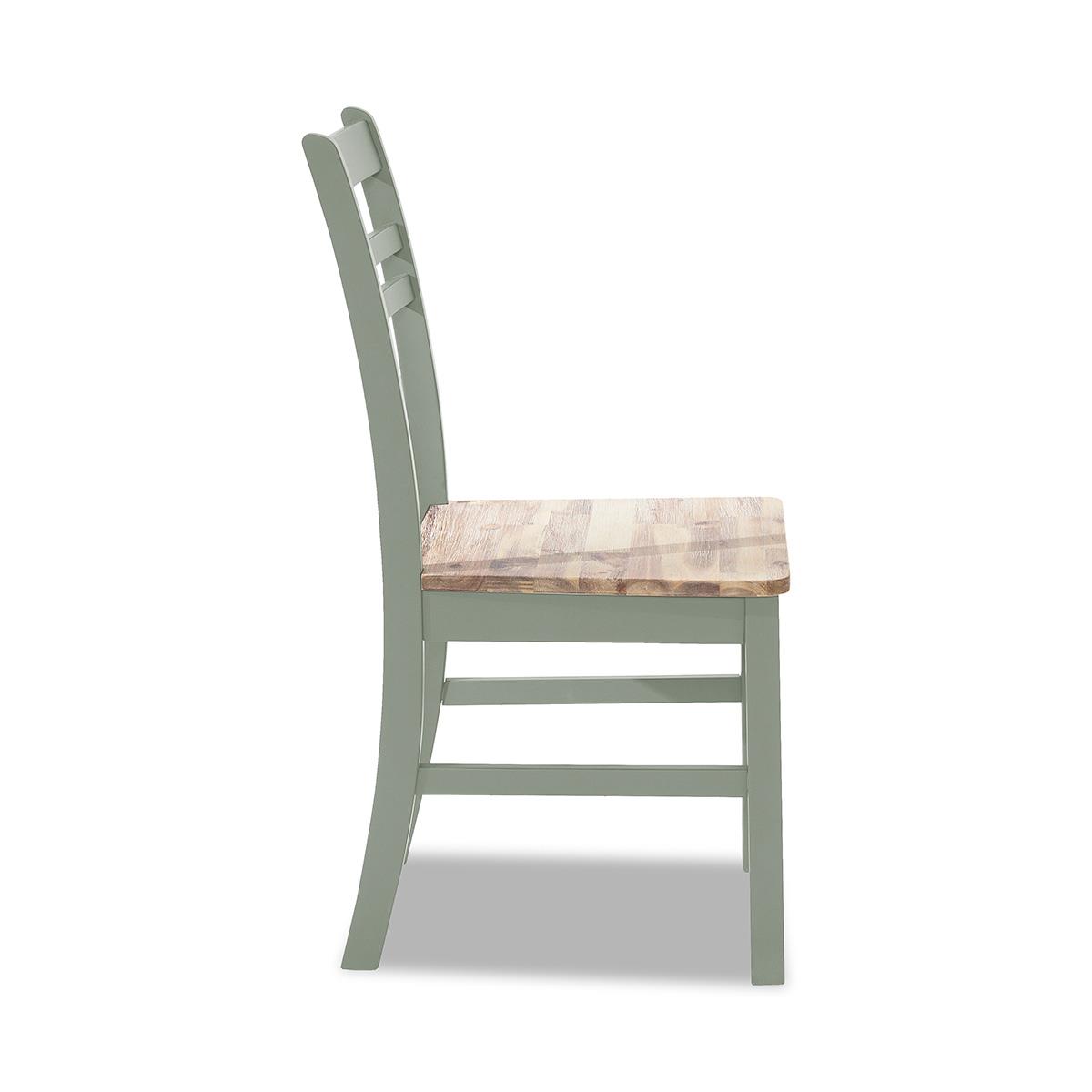 Florence Country Chair. Wooden Kitchen Dining Chair, Acacia Wood Seat QUALITY - Picture 20 of 34