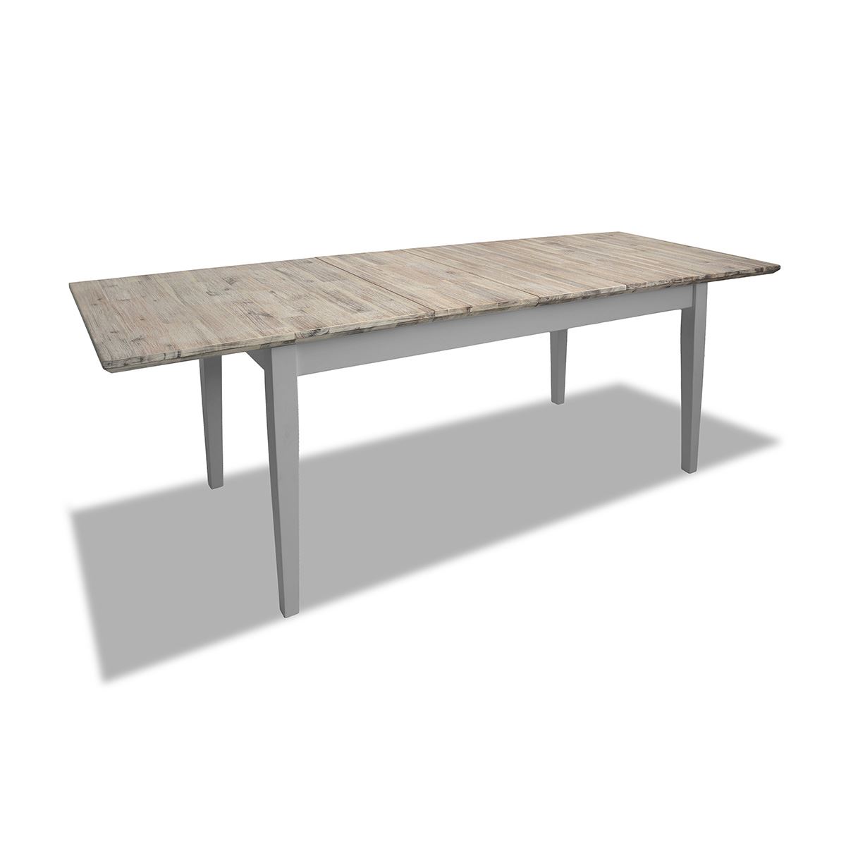 Extending Dining Table +4 Chairs Rectangular Center Extension FLORENCE furniture - Picture 72 of 152