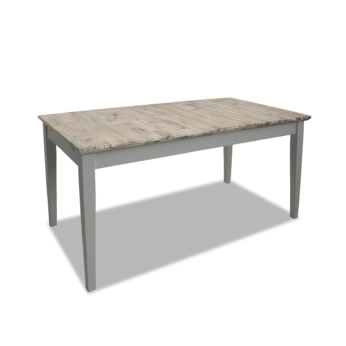 Extending Dining Table +4 Chairs Rectangular Center Extension FLORENCE furniture - Picture 54 of 152