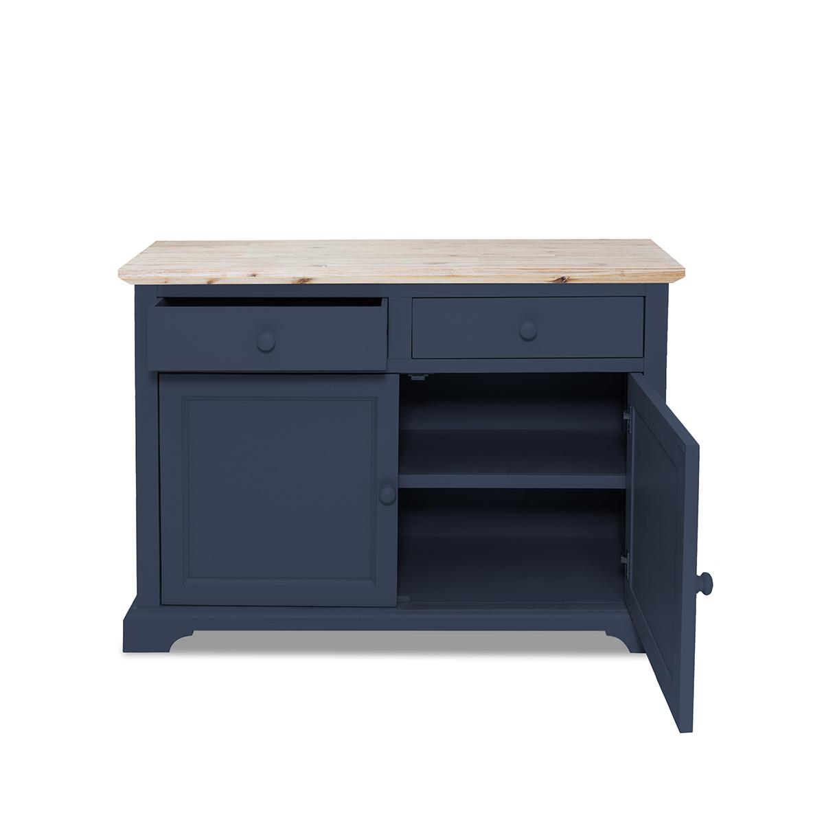 Sideboard Wooden Cupboard Drawers and Shelf Assembled Florence Kitchen Furniture - Picture 24 of 36