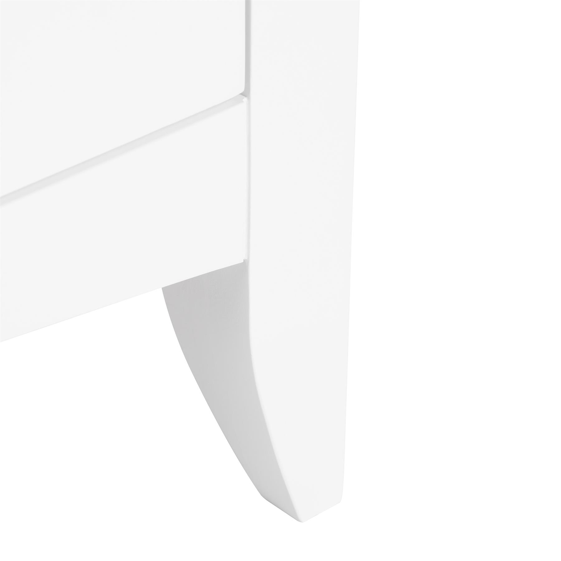 White Bedroom Furniture Bedside Table Chest of Drawers Bed EDWARD HOPPER Quality - Picture 31 of 88