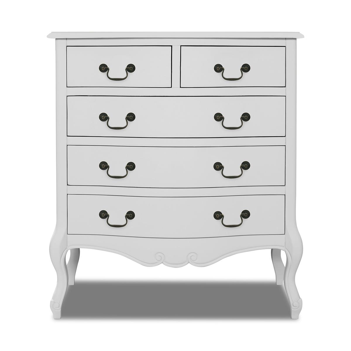 Shabby Chic White Bedroom Furniture, French Bed Bedside Table Chest Of Drawers - Picture 18 of 157