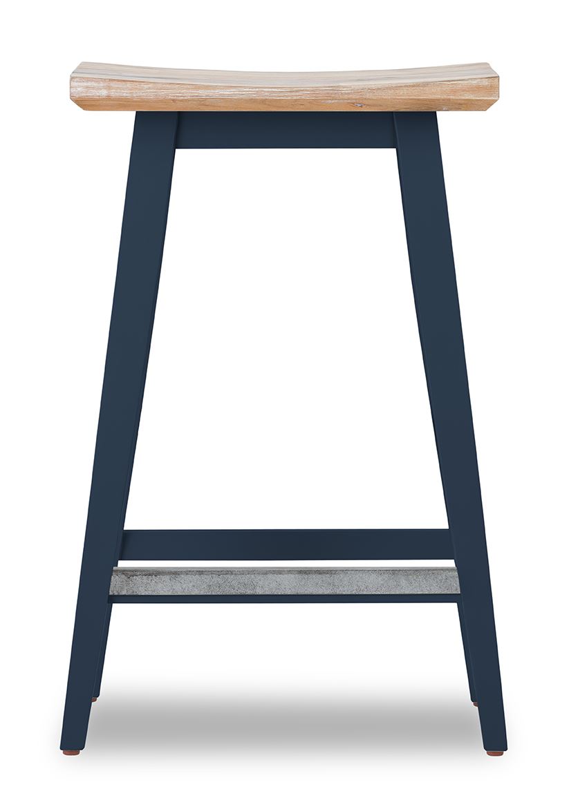 Florence Bar Stool.Elegant stool with large wooden seat and foot rest. QUALITY - Picture 22 of 29