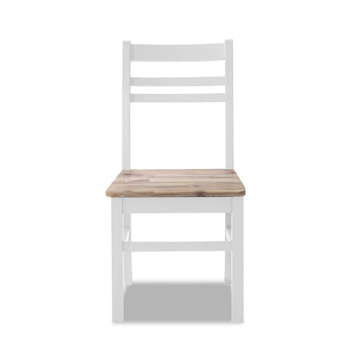 Florence Country Chair. Wooden Kitchen Dining Chair, Acacia Wood Seat QUALITY - Picture 32 of 34