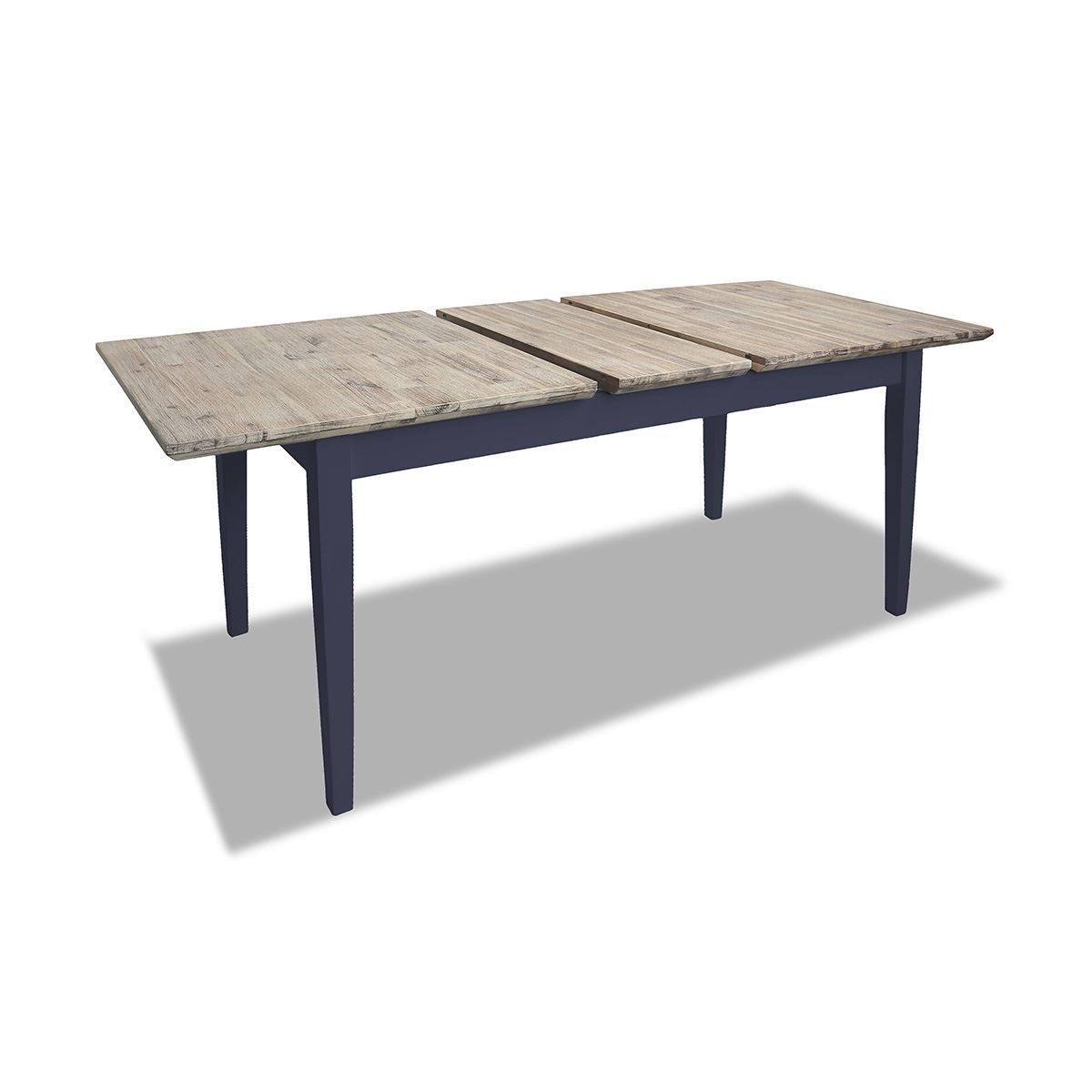 Extending Dining Table +4 Chairs Rectangular Center Extension FLORENCE furniture - Picture 149 of 152