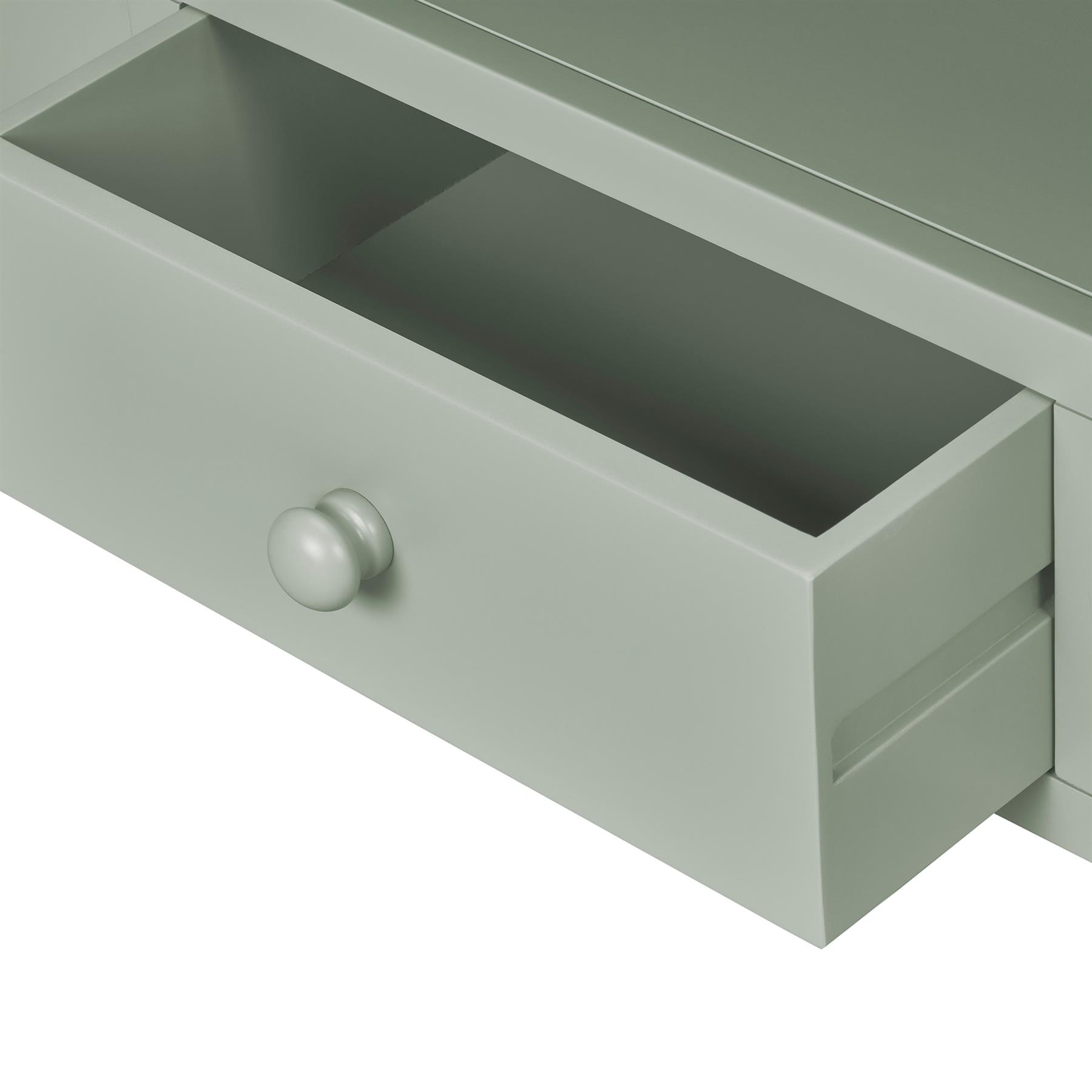 Florence Large TV Unit TV Stand with 3 Drawers and Shelf ,W145cm Fully Assembled - Picture 28 of 57