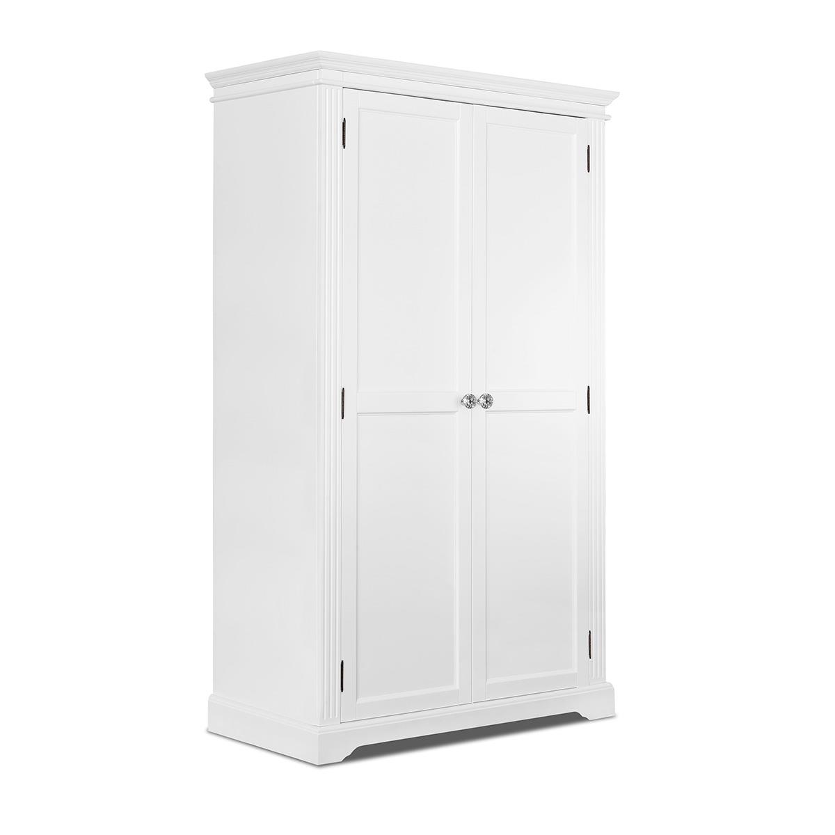 White Bedroom Furniture Wooden Chest of Drawers Bedside Table Robe GAINSBOROUGH - Picture 44 of 75
