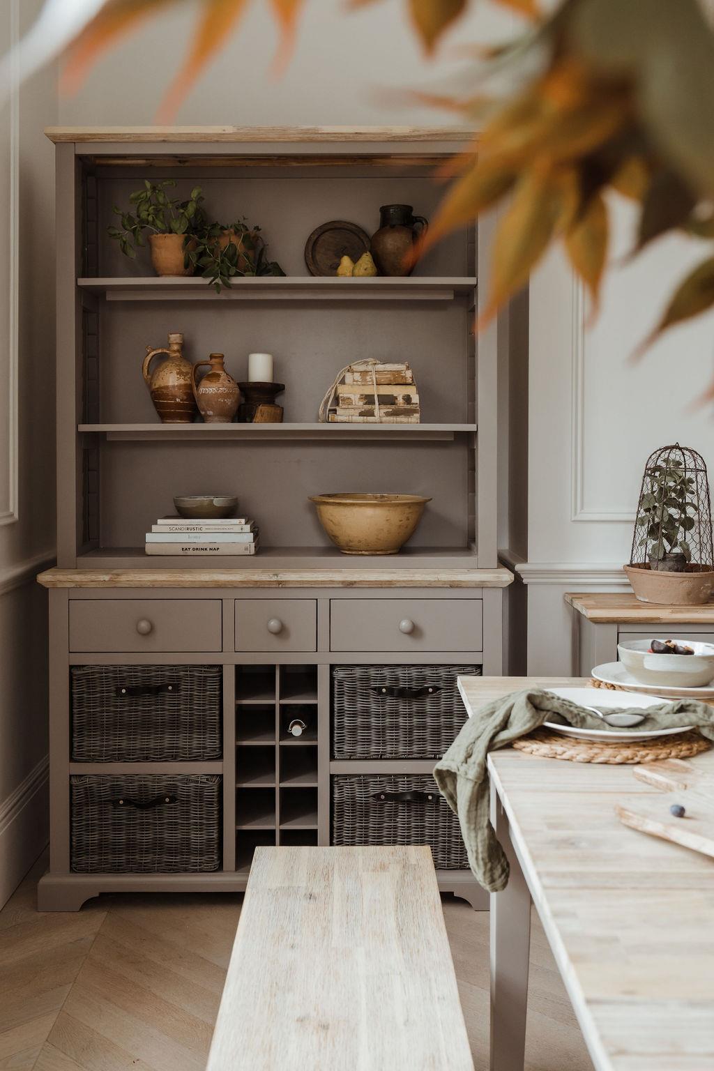 Kitchen Dining Furniture Grey Console Table Breakfast Bar Sideboard StoolFLORENC - Picture 44 of 178