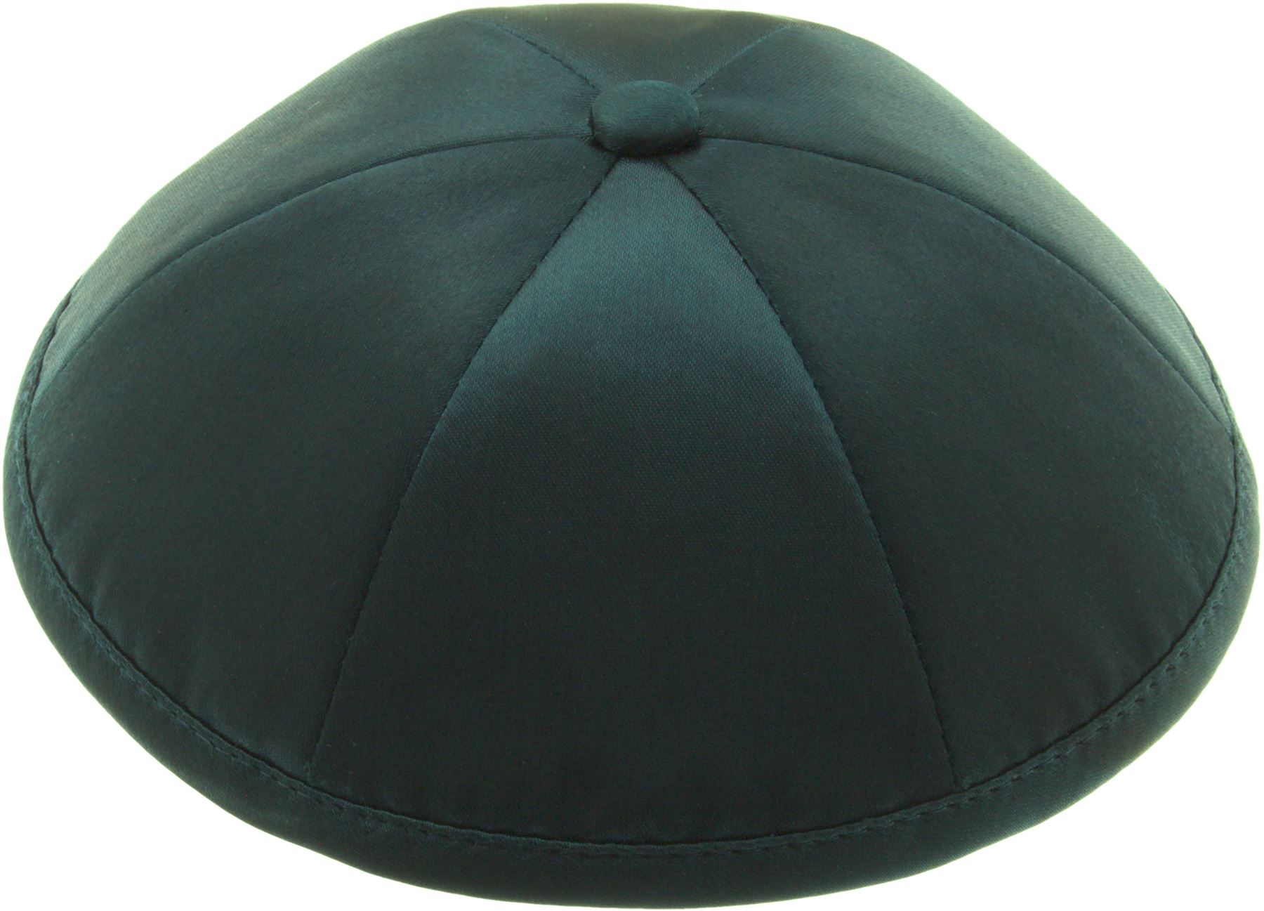 Plain Satin Kippah with 6 Sections kippot yarmulke kippa yamaka jewish