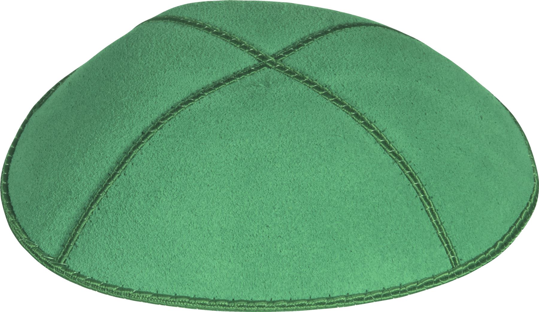 Plain Genuine Suede Kippah with 4 Sections kippot yarmulke kippa yamaka