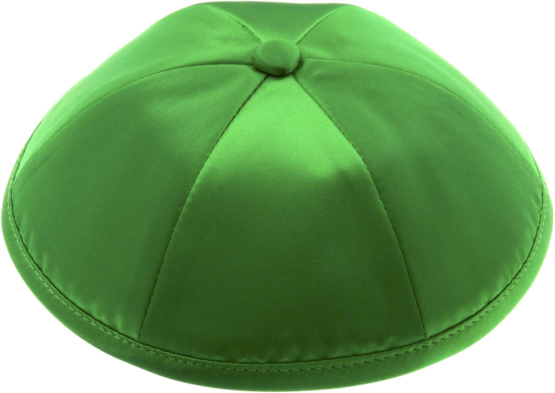 Plain Satin Kippah with 6 Sections kippot yarmulke kippa yamaka jewish