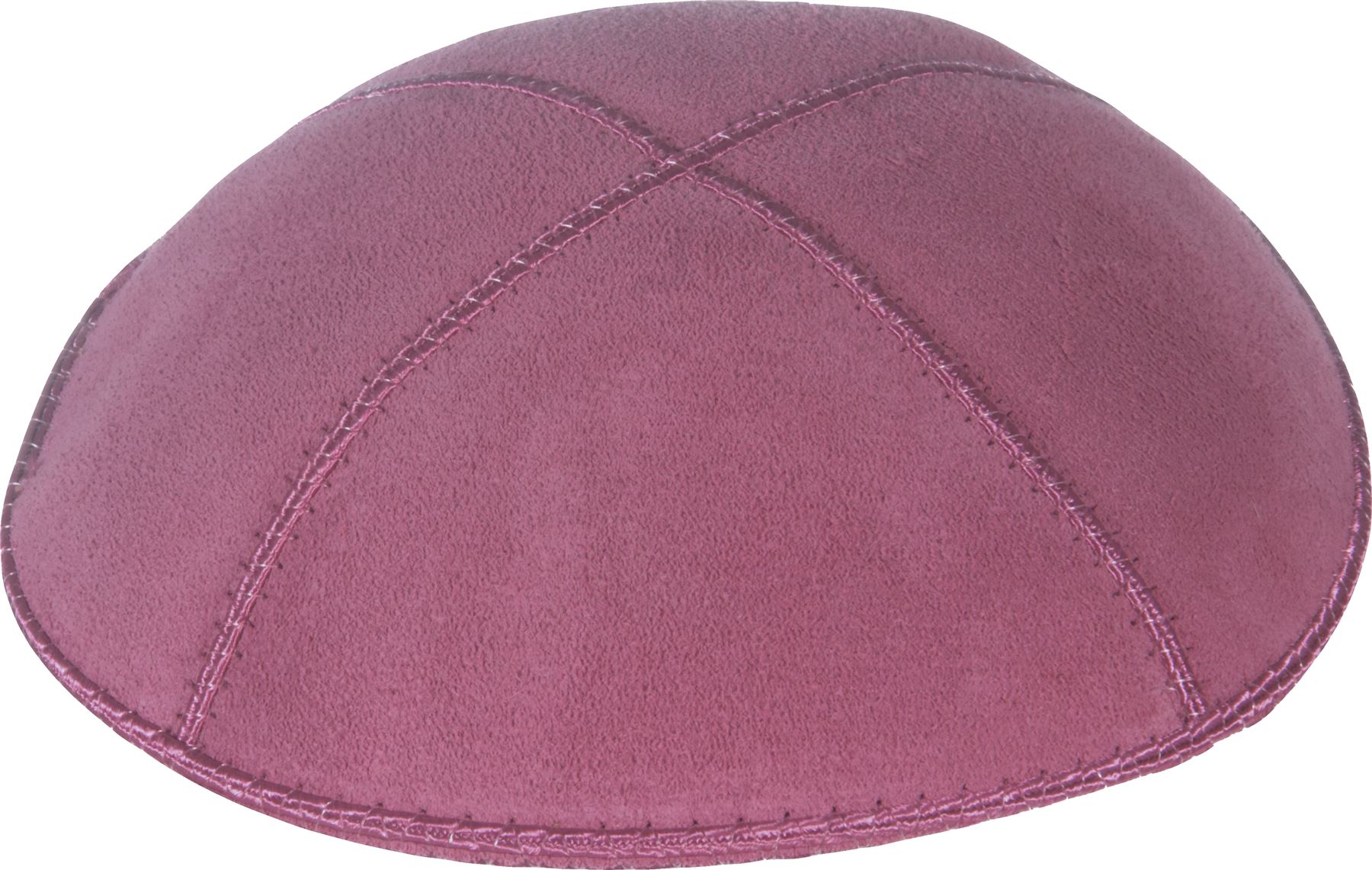 Plain Genuine Suede Kippah with 4 Sections kippot yarmulke kippa yamaka