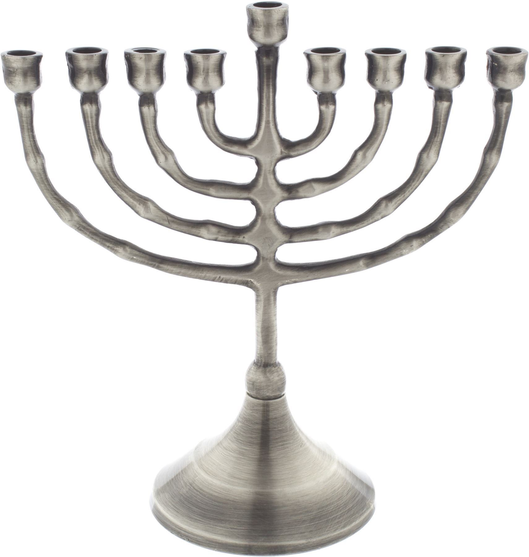 9 Branch Hanukkah Menorah 17cm Chanukah Menora Jewish hanukiah eBay