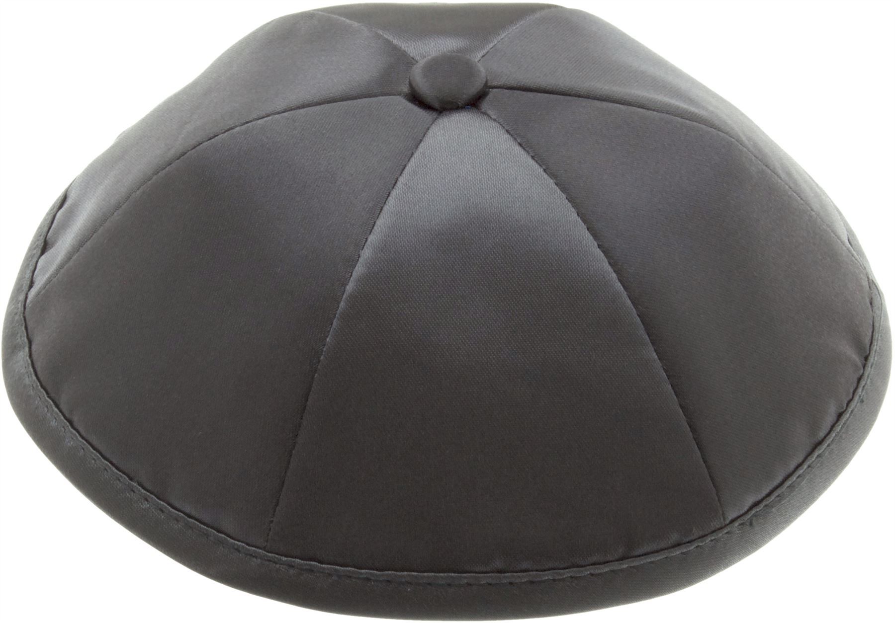 Plain Satin Kippah with 6 Sections kippot yarmulke kippa yamaka jewish