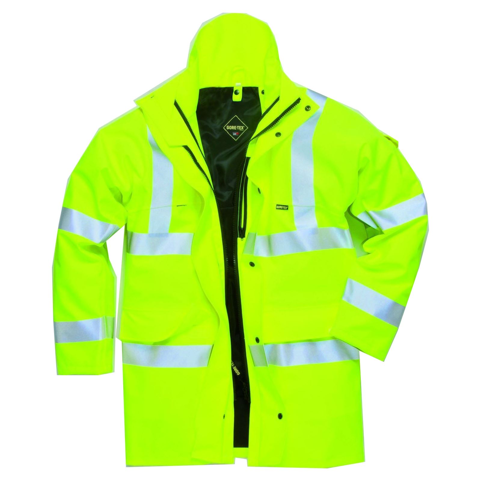 Portwest GoreTex HI VIS Waterproof Parka Jacket Coat Safety Workwear GT10 eBay Portwest GoreTex HI VIS Waterproof Parka Jacket Coat Safety Workwear GT10 eBay